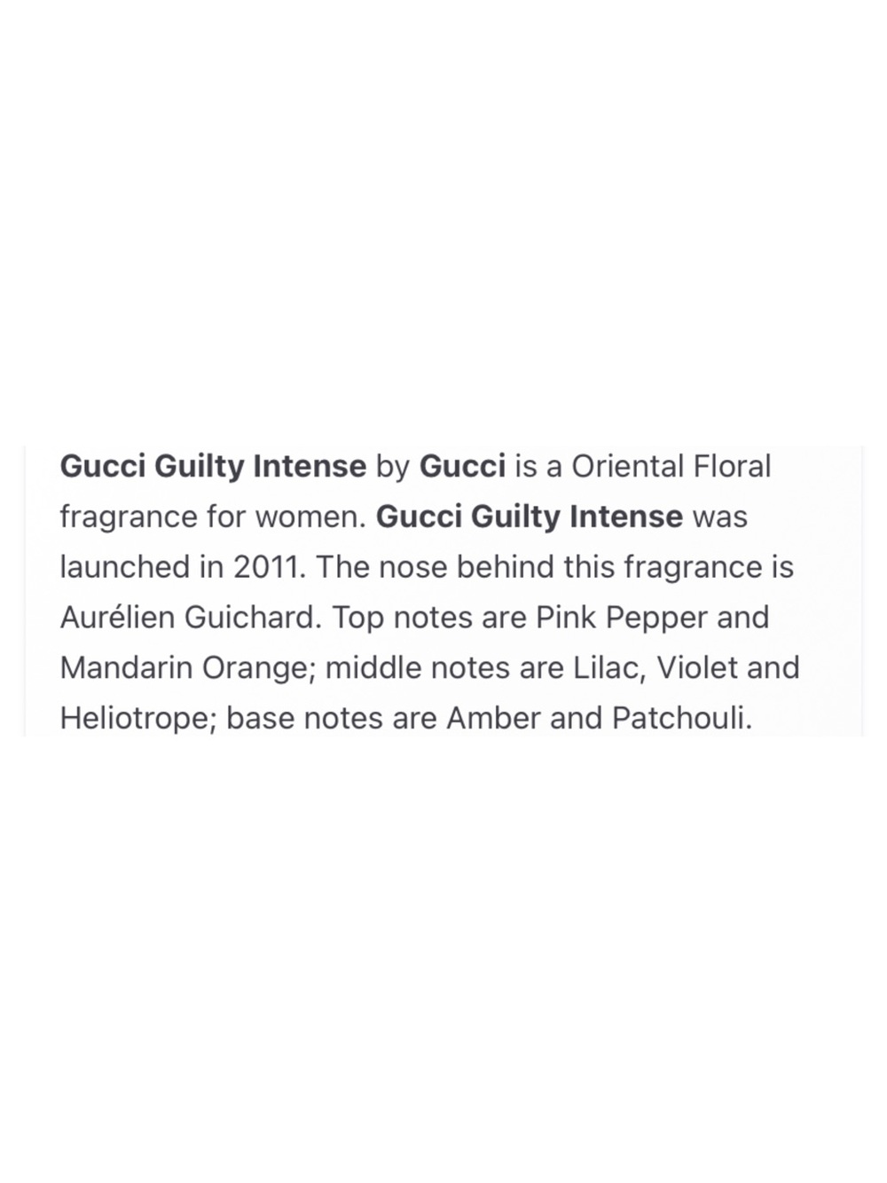 GUCCI Guilty Eau de Parfum Intense - .33 fl oz NIB - Picture 6 of 6